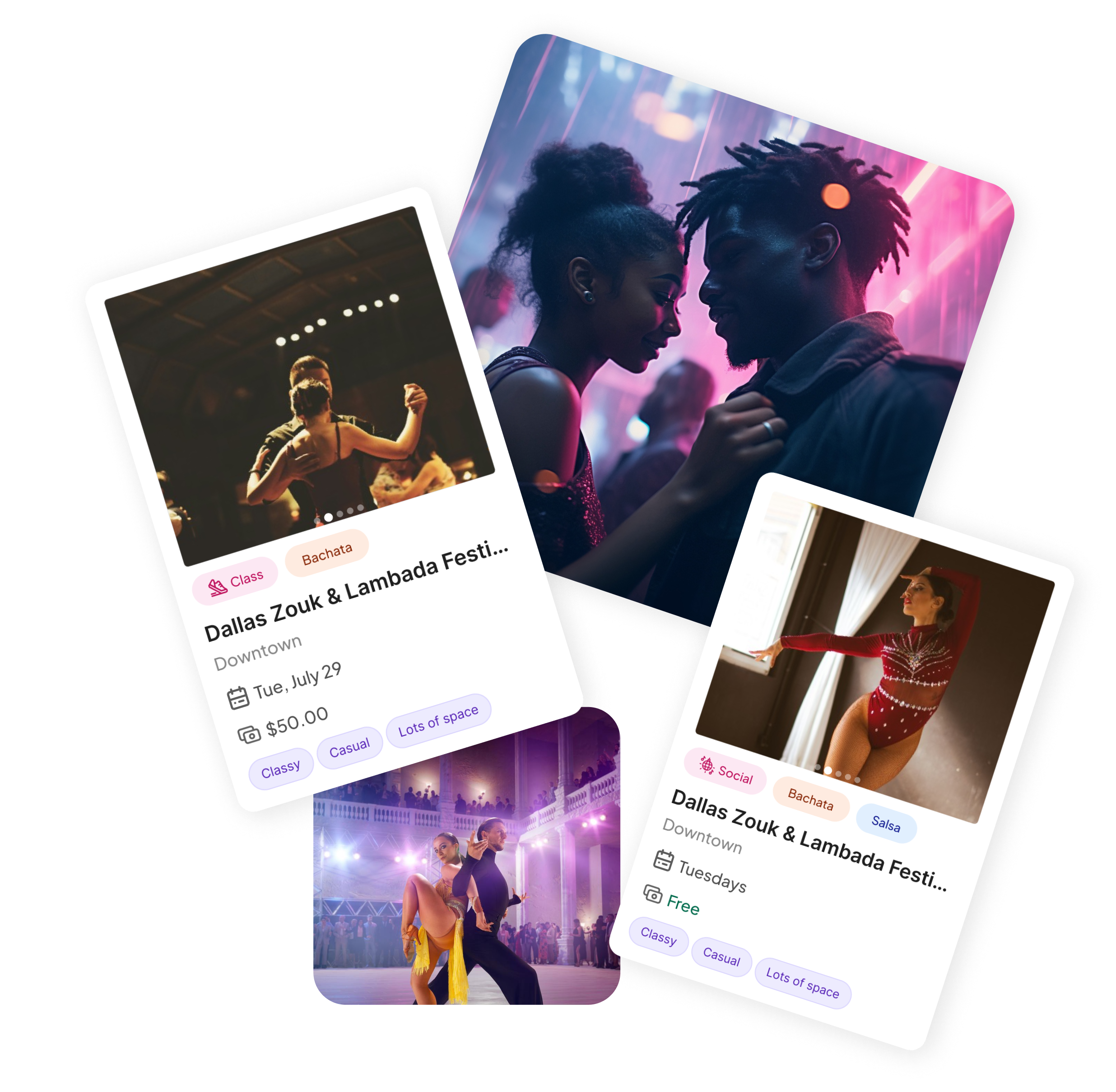 Dancing examples